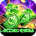 today match live score india